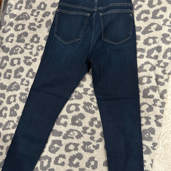 Madewell Maternity Side-Panel Skinny Jeans in Woodland Wash TENCEL Size 27 NWT - Picture 8 of 8